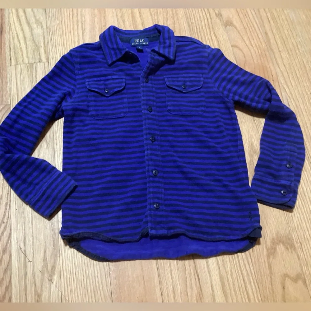 Ralph Lauren Striped Cotton Button Up